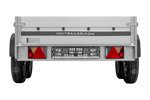 Zweiachsiger Anhänger mit Aluminiumseitenwänden 264x125 Unitrailer Garden 264/2 KIPP ALU