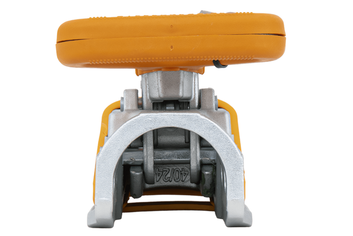 STEELPRESS BC-3500E-00-02+SD Kugelkopfkupplung für einen 3500 kg schweren Anhänger mit einer 60,5 mm starken Gusseisenrohrdeichsel