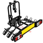 Peruzzo Parma 3 - Anhängerkupplungs-Fahrradträger für 3 Fahrräder (schwarz)