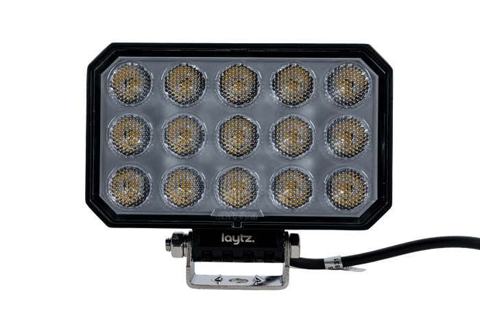 LED-Arbeitsscheinwerferreflektor LAYTZ LY7303 60xLED 6000lm rechteckig