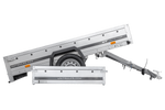 PKW-Anhänger mit Blattfedern 230x125 UNITRAILER GARDEN 230/R KIPP