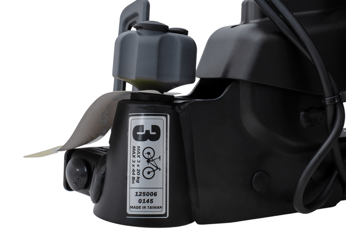 Inter Pack Spider 3 Lite - Anhängerkupplungs-Fahrradträger für 3 Fahrräder 