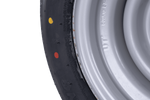 OUTLET Verstärktes Rad für Anhänger REIFEN LINGLONG 195/55 R10C 98/96N FELGE UNITRAILER 6Jx10&quot; 5x112 ET:-4