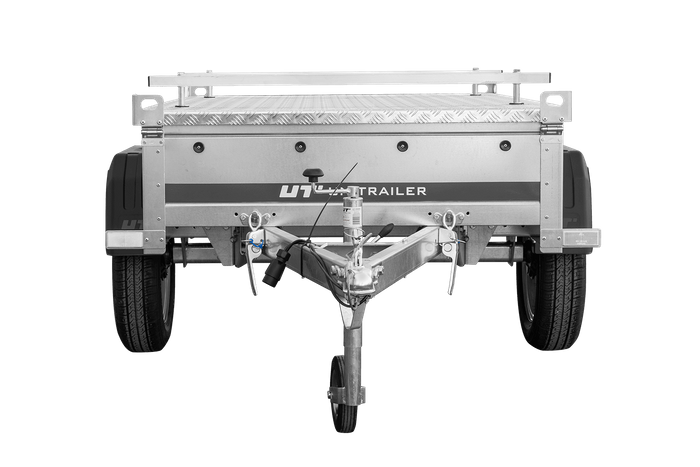 Einachsanhänger 750 kg, 150 x 106 cm Garden Trailer 150 KIPP mit Aluminium-Deckel