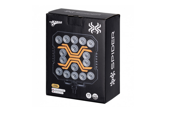 LED-Arbeitsscheinwerfer-Reflektor KAMAR X-SPIDER L0194 16xLED 4200lm