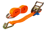 UNITRAILER 5 m/35 mm/2 t oranges Transportband mit Spanner