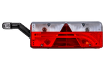 ASPÖCK EUROPOINT III LED-Bajonett-Rücklicht 7PIN ASS2 mit Hupe, 7 Funktionen links