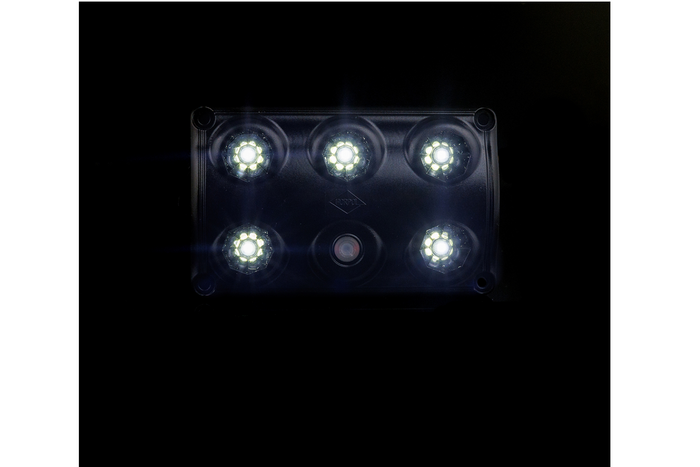 HORPOL LWD2153/CZ LED 900lm schwarze Innenraumleuchte mit Schalter