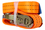 UNITRAILER 3 m/35 mm/2 t orangefarbenes Transportband mit Spanner