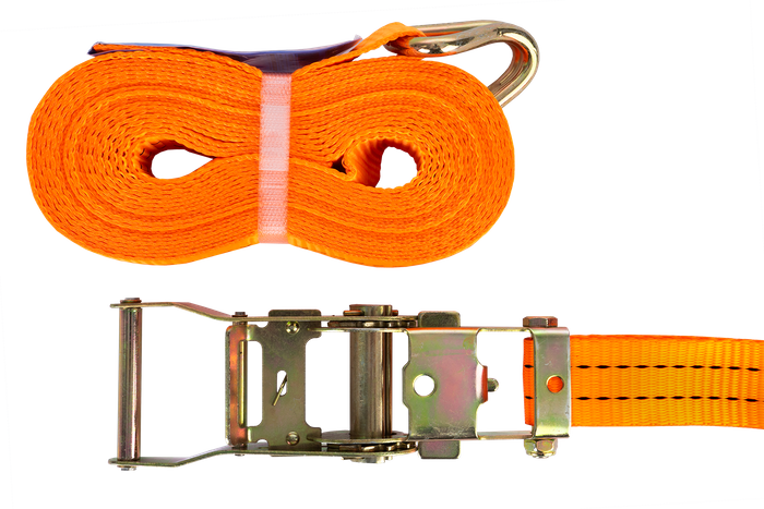 UNITRAILER 8 m/35 mm/2 t oranges Transportband mit Spanner