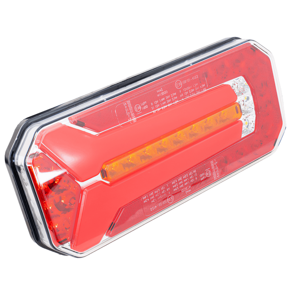 WAŚ W150DD LED-Rückleuchte mit 6 Funktionen, universell 