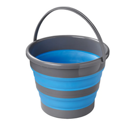 ProPlus 370307V01 faltbarer Reiseeimer aus Silikon, 15 l