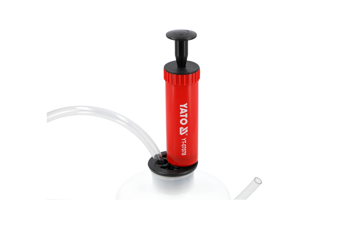Manuelle Öl- und Kraftstoffabsaugpumpe YATO YT-06985, Fassungsvermögen 1,6 l