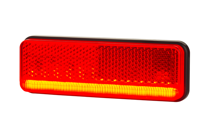 HORPOL LD 2437 LED-Positionsleuchte rot universal SLIM