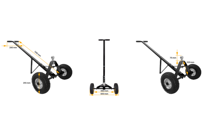 Rangierwagen für UNITRAILER 270kg Anhänger