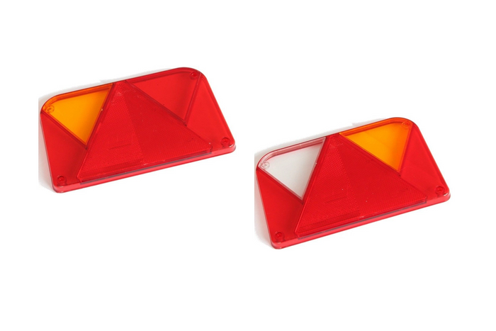 DOBPLAST DPT35 Rückleuchtenabdeckungen links + rechts