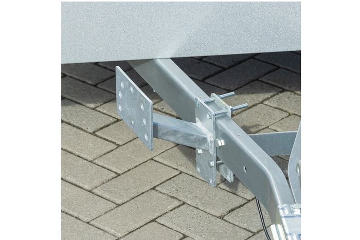 ProPlus 342643 Halterung für Reserveradmontage an Anhängern, Winkel 8-16"