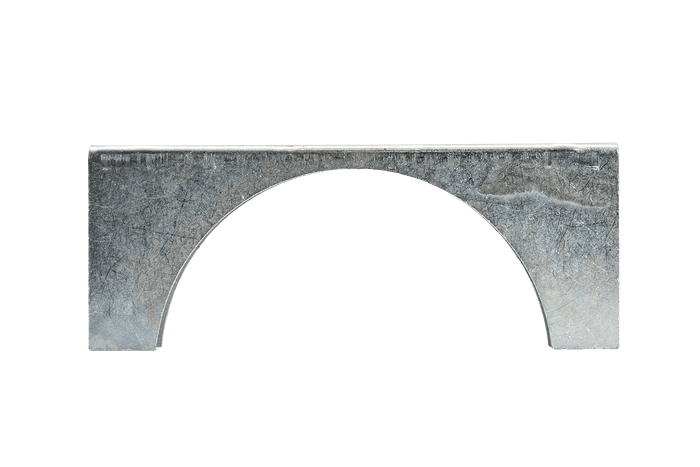 Klemmschelle für M8 U-Bügel (4")