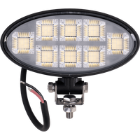 LED-Arbeitsscheinwerfer-Reflektor TT TECHNOLOGY SCHWARZ TT.13417 160xLED 8900lm oval