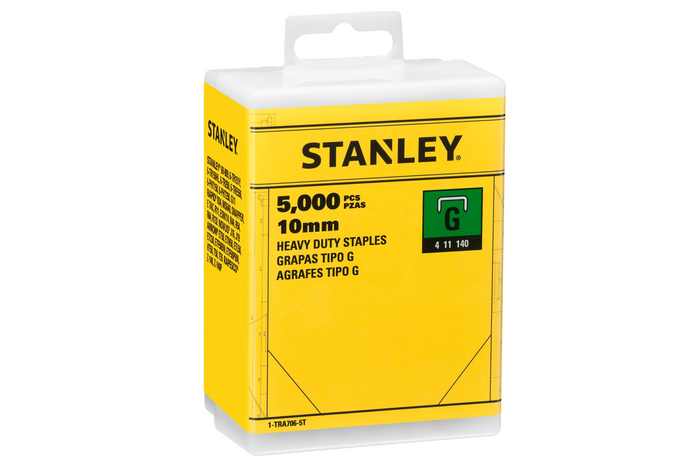 STANLEY Heftklammern 1-TRA706-5T Typ G 4/11/140 10mm 5000St