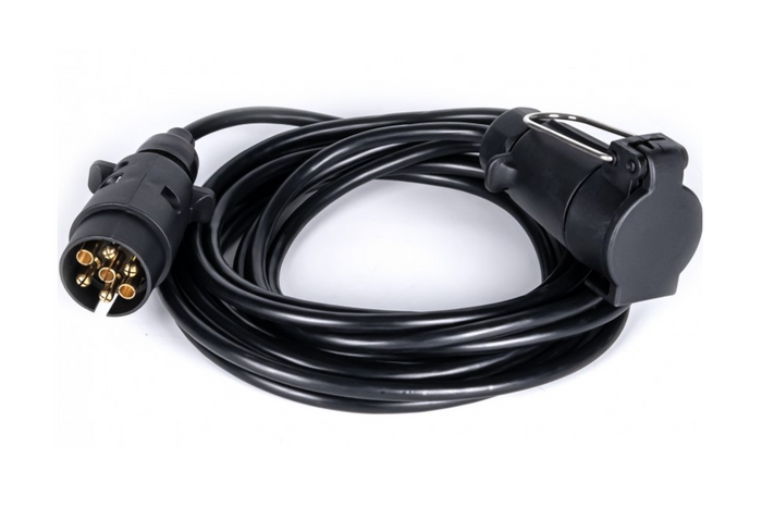 KAMAR E1223 Elektrokabel 5 m 12 V Stecker/Buchse 7-polig