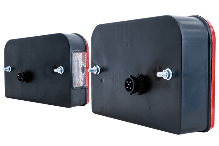 DOBPLAST DPT35 Rücklichter + MANTES 4m 13PIN Kabelbaum