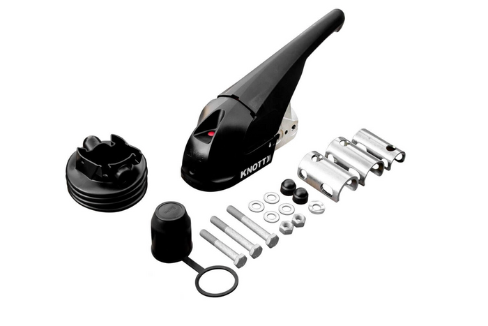 KNOTT KS30 Antischlingerkupplung für Anhänger 3000 kg mit  Zugdeichsel rund von 35-50 mm