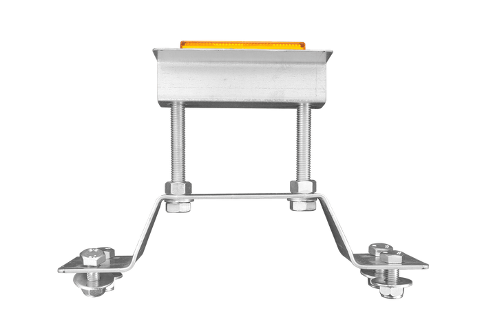 UNITRAILER GARDEN TRAILER KIPP Reserveradhalterung mit Reflektor