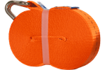 UNITRAILER 10 m/25 mm/1 t oranges Transportband mit Spanner