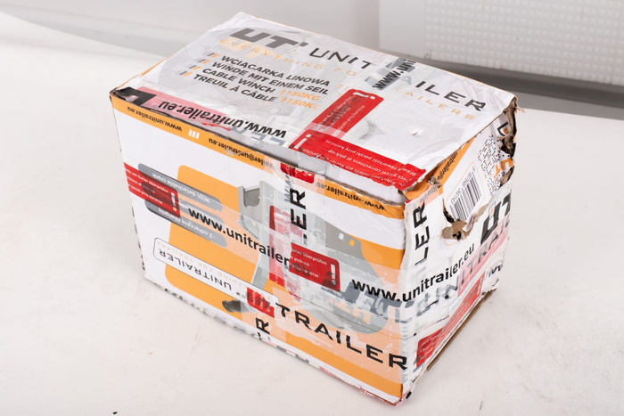 OUTLET Manuelle Seilwinde für UNITRAILER 1150 kg Anhänger mit Seil