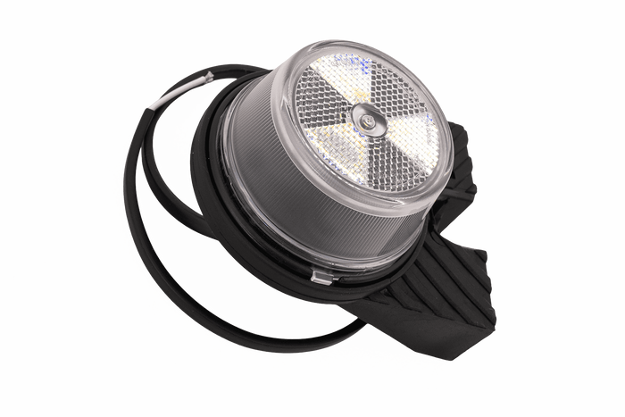 FRISTOM FT-059 LED-Universalmarkierungsleuchte, weiß, mit Winkelhalterung