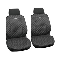 LAMPA Ziga Autositzbezüge, anthrazit, für die Vordersitze