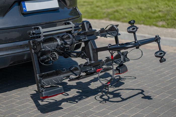 Inter Pack Spider 2E PRO - Anhängerkupplungs-Fahrradträger für 2 Elektrofahrräder