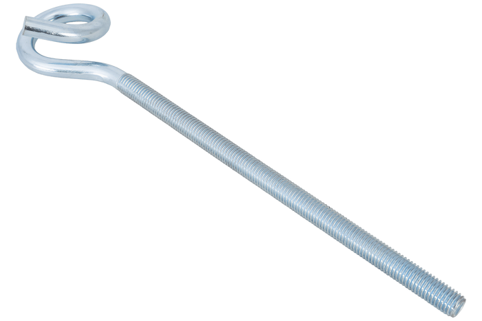 DROMET HOH M12x300 Deckenhaken leicht gebogen