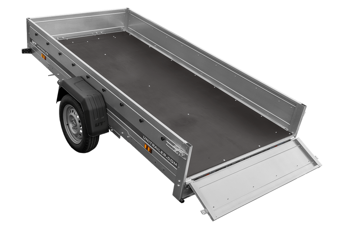 OUTLET PKW-Anhänger auf Federn 264x125 UNITRAILER GARDEN 264/R KIPP
