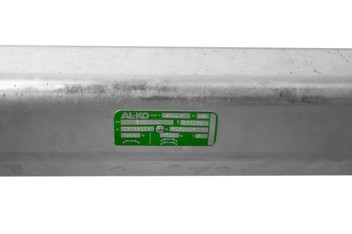 AL-KO EURO gebremste Achse für Bootsanhänger 1800kg 1445/1555mm 2030mm 5x112