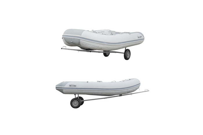 ProPlus 740024CR Slipwagen zum Transport eines leichten Bootes, 70 kg Ponton