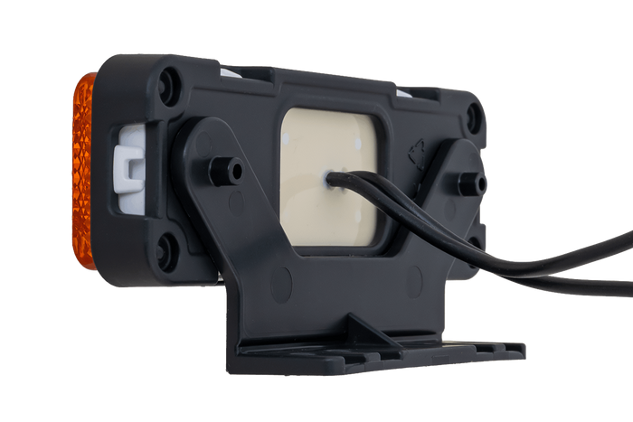 WAŚ W254 2033 LED-Positionsleuchte, orange, universell, mit Halterung