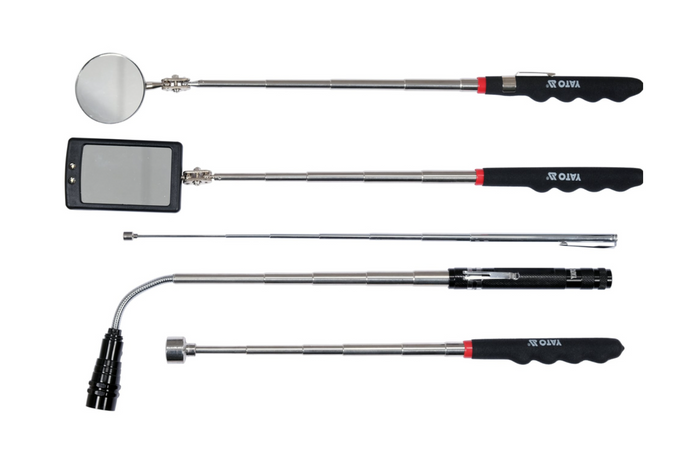YATO YT-06622 Inspektionsset 5 Stück.
