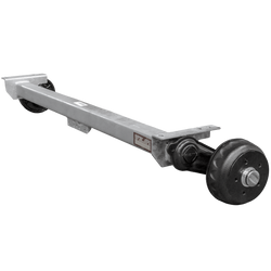 KNOTT VGB13M gebremste Achse für Anhänger/Autotransporter 1350 kg 1510 mm 1880 mm 5x112