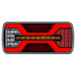 KAMAR X-SPIDER L2425 LED-Rücklicht mit 5 Funktionen, universell