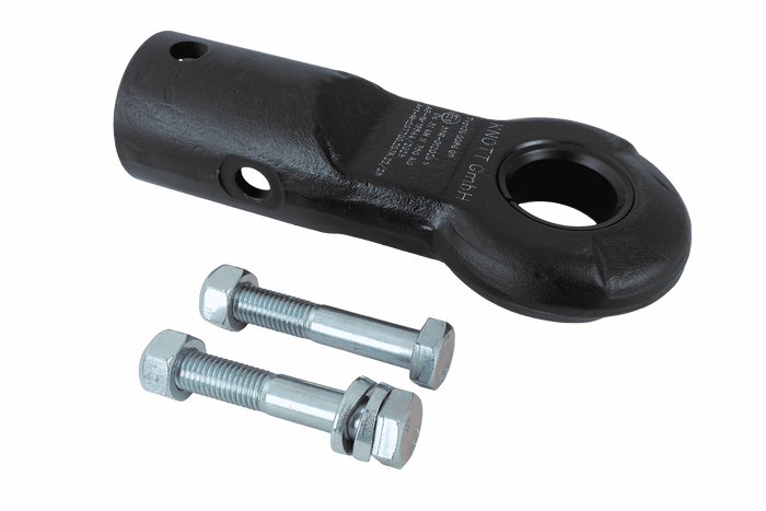 KNOTT KK7488S Augenkupplung für einen 3500 kg Anhänger mit 50 mm Rohrzugdeichsel, neue Ausführung