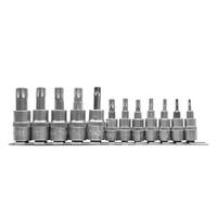 Satz von zwölf TORX-Schlüsseln auf einer Schiene YATO YT-04331
