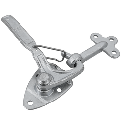 Linke Anhängerkupplung mit WINTERHOFF WV 20-L + WVG 20-A Verschluss, kompletter Anhängerseitenverschluss