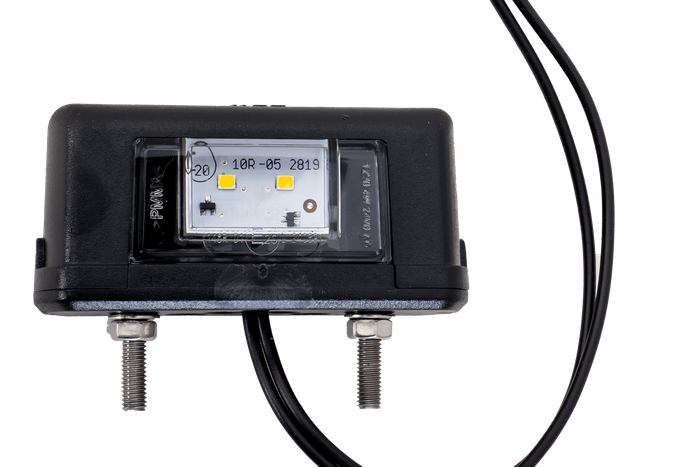 WAŚ W52 LED Kennzeichenleuchte mit 0,2m Kabel