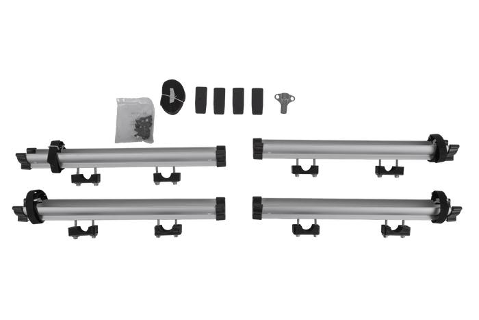 Inter Pack Re-Cargo Anhängerkupplungsplattform + Adapter für den Transport von 2 Fahrrädern