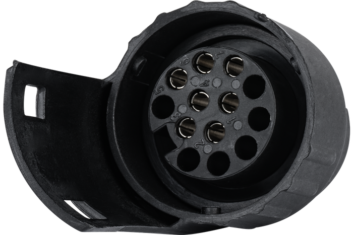 KAMAR-Adapter, Anhängerkupplungssteckverbinder-Reduzierung 7/13 PIN