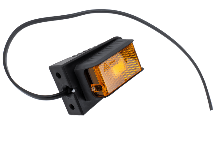 DOBPLAST DPT15 LED Begrenzungsleuchte, orange, universal, mit Halter