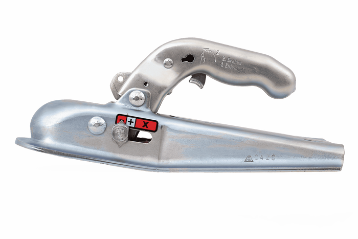 KNOTT 6E0371.001 Kugelkupplung für einen 750 kg Anhänger mit V-förmiger Deichsel