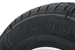Verstärktes Anhängerrad KENDA TIRE 185/80 R14C 104/102N ALU FELGE STARCO 5.5Jx14"H2 5x112 ET:30